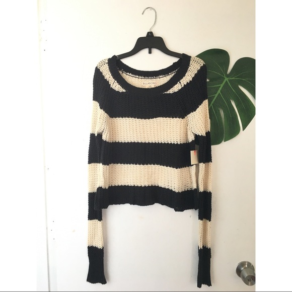 Billabong Knit Sweater Stripe Medium - Picture 3 of 11